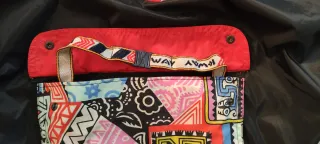 K-Way Vintage Anni 80 Giacca Multicolor