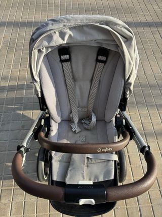 cochecito doble cybex gazelle s gris