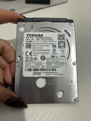 Disco duro HDD Toshiba 2.5”