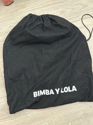 Tacones Bimba y Lola Negros y Naranja