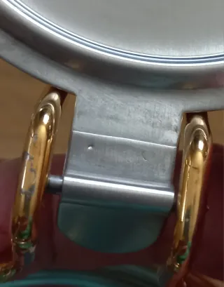 Formaggiera in vetro e acciaio inox