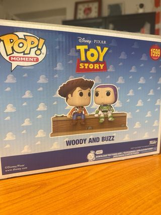 Funko Pop Woody y Buzz Toy Story 30 Aniversario