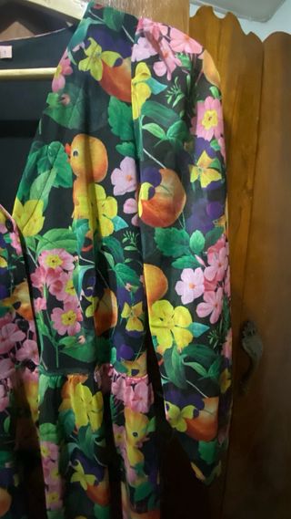 Vestido maxi floral Kling