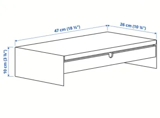 Soporte monitor Elloven Ikea