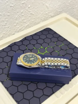 Reloj poedagar Hombre Oro y Plata