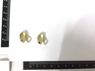 pendientes oro 18k con piedra con diamante