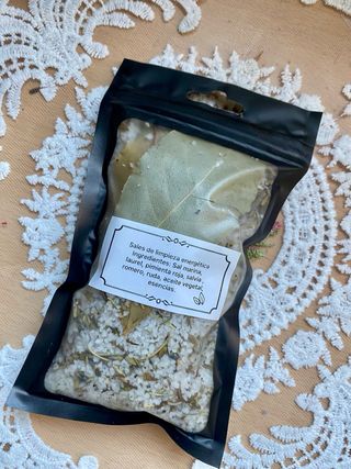 Sales de baño de limpieza espiritual