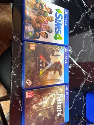 Juegos PS4: Fallout 4, ARK, Sims 4