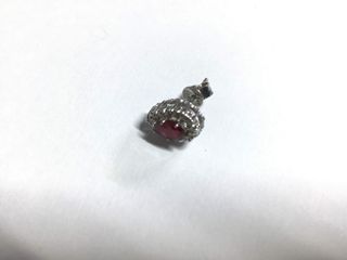 pendientes oro 18k con piedra