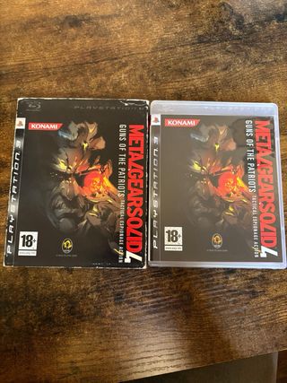 Metal gear solid HD Collection + metal gear 4