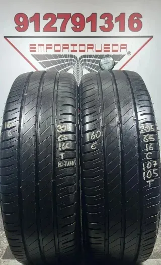 205 65 16C T MICHELIN RUEDA AL 90% VIDA UTIL