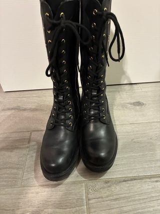 Anfibi Nero Giardini neri donna