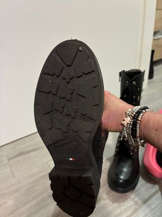 Anfibi Nero Giardini neri donna