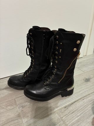 Anfibi Nero Giardini neri donna