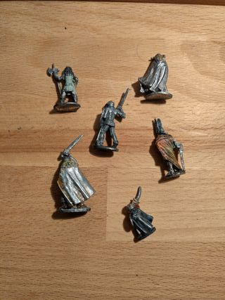 MINIATURE FANTASY IN PIOMBO 6 PERSONAGGI