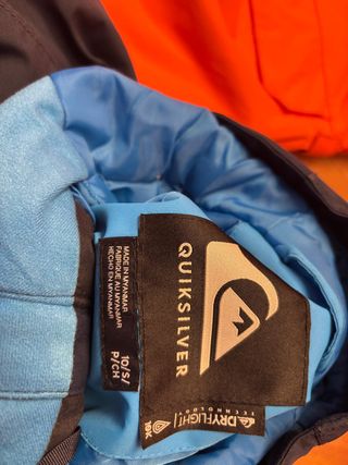 Conjunto esquí niño/a 10 años