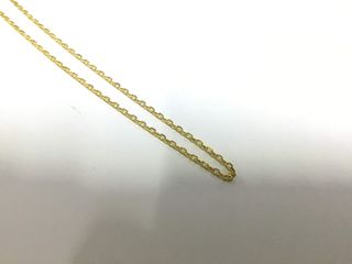 cadena oro 18k 24cm