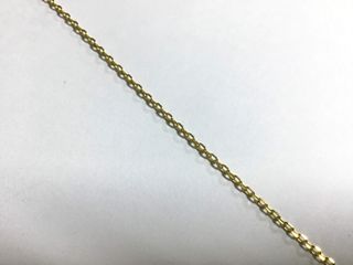 cadena oro 18k 24cm
