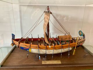 Maqueta Nave Egipcia Antigua Rebajada