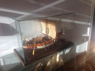 Maqueta Nave Egipcia Antigua Rebajada