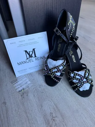 Zapatos de baile MANUEL REINA negros