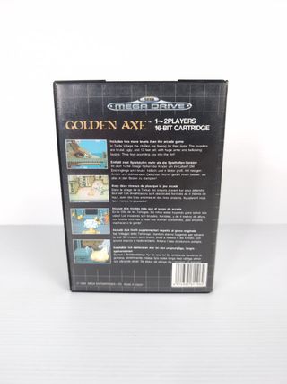 Golden Axe SEGA Mega Drive COMPLETO Multilingua
