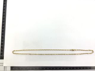 cadena oro 18k 25cm