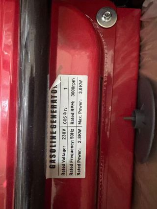 Generador Eléctrico Gasolina