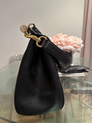 Bolso Sicily Large Dolce & Gabbana Negro