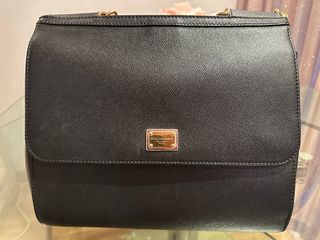 Bolso Sicily Large Dolce & Gabbana Negro