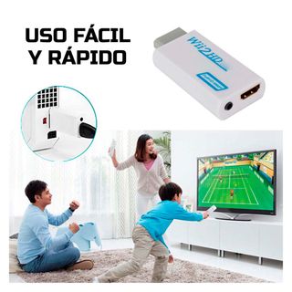 Adaptador Wii a HDMI FullHD 1080p