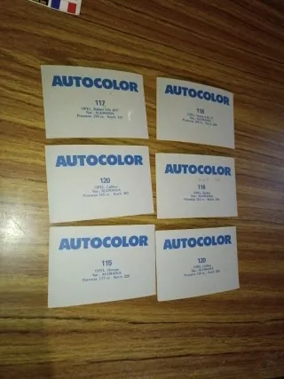 Colección de cromos Opel