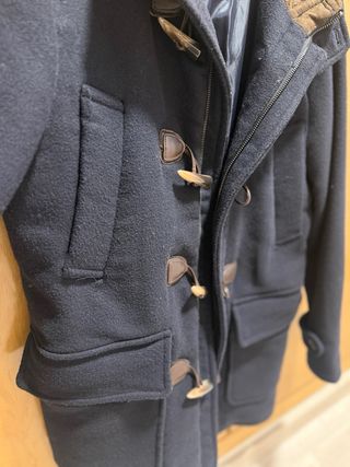 Abrigo Sfera azul con alamares