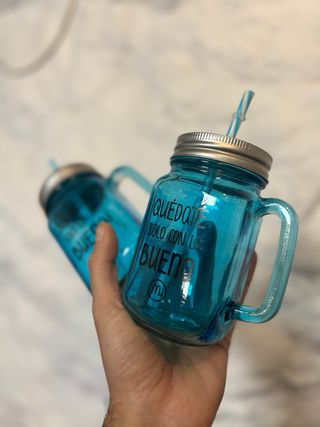 2 Vasos Mason Jar McDonald's x Mr. Wonderful