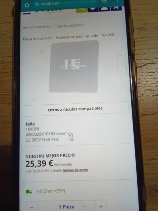 Tado Termostato Inteligente Kit Inicio