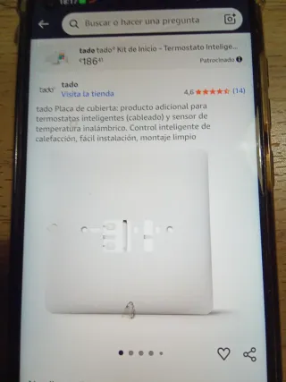 Tado Termostato Inteligente Kit Inicio