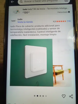 Tado Termostato Inteligente Kit Inicio