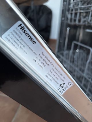 Lavavajillas Integrable HISENSE HV603D40