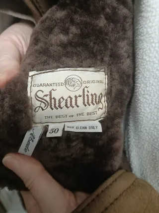 Montone shearling uomo taglio classico Talia 50