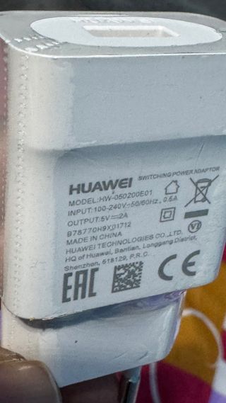 Cargador Huawei USB-A 10W