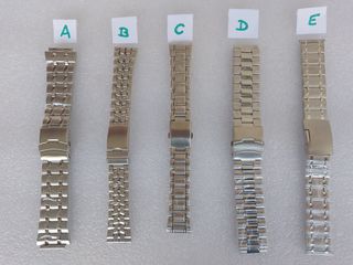 CORREAS ACERO PARA RELOJES DISTINTAS MEDIDAS