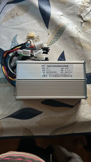 Controlador Motor Scooter Eléctrico 48V 500W