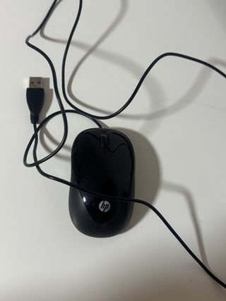 Ratón HP USB Negro
