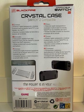 Funda BLACKFIRE Crystal Case Switch 2