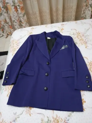 Chaqueta Morada Mujer Talla L