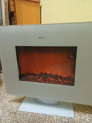 Calefactor chimenea Cecotec