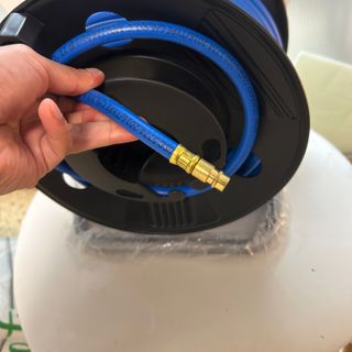 Manguera aire comprimido 20m con enrollador