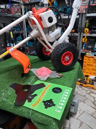 Decespugliatore a carrozzina 63cc