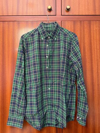Camisa xadrez Purificación García homem