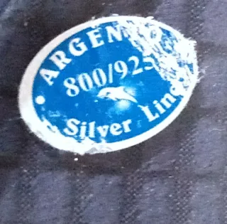 Set 6 Bicchieri Liquore Vetro Argento